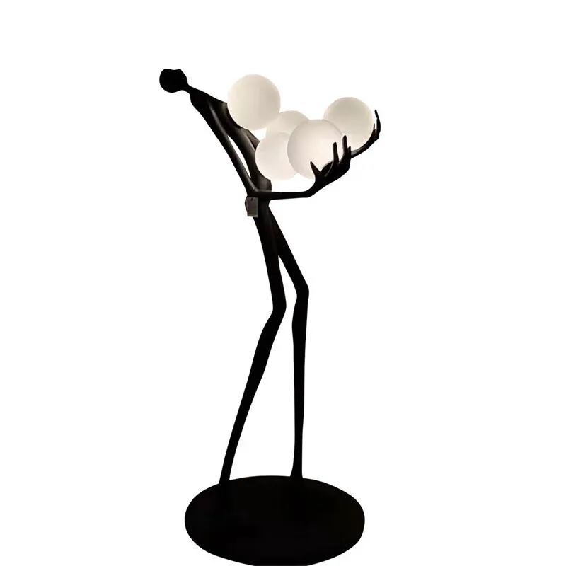 Nordic Creative Human-Shaped Art Sculpture Floor Lamp Home Exhibition Hall Window Artwork Large Floor Ornaments floor lamps
Nordic Creative Human-Shaped Art Sculpture Floor Lamp Home Exhibition Hall Window Artwork Large Floor Ornaments floor lamps