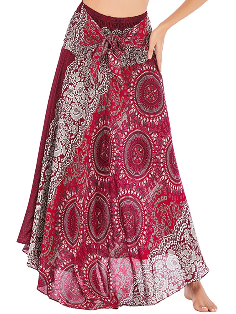 Fitshinling Bohemian Print Vintage SKirts For Women A-Line Fashion Saias Femme Holiday Summer Slim Long Skirt Female Clothing
Fitshinling Bohemian Print Vintage SKirts For Women A-Line Fashion Saias Femme Holiday Summer Slim Long Skirt Female Clothing