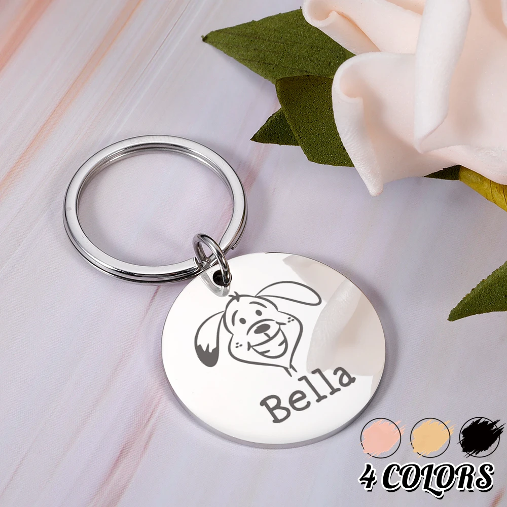 Custom Engraved Pet Cat Dog ID Tag Personalized Necklace Chain Charm Supplies For Dog Tag Collar Accessories Name Products
Custom Engraved Pet Cat Dog ID Tag Personalized Necklace Chain Charm Supplies For Dog Tag Collar Accessories Name Products