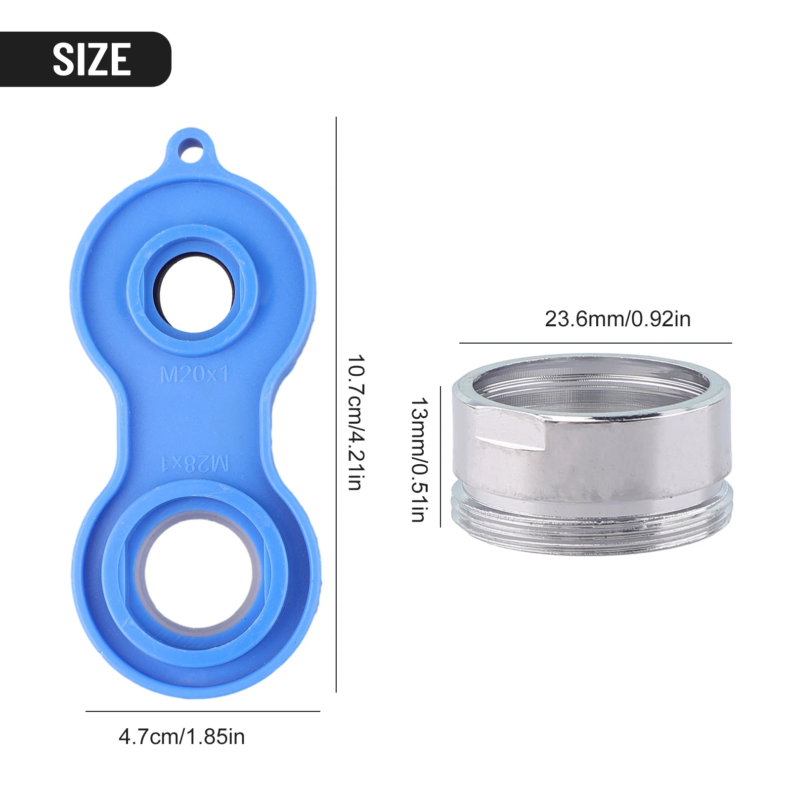 Durable Faucet Aerator Wrench 1 * Mixing Nozzle Wrench Filter Spare Part For Kitchen Bathoom Housing Material Brass
Durable Faucet Aerator Wrench 1 * Mixing Nozzle Wrench Filter Spare Part For Kitchen Bathoom Housing Material Brass