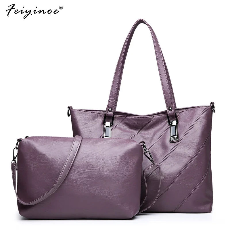 Luxury Handbag Women Large Tote Bag Female Bucket Shoulder Bags Lady Leather Messenger Bag 2pcs/Set PU Leather Document Bags
Luxury Handbag Women Large Tote Bag Female Bucket Shoulder Bags Lady Leather Messenger Bag 2pcs/Set PU Leather Document Bags