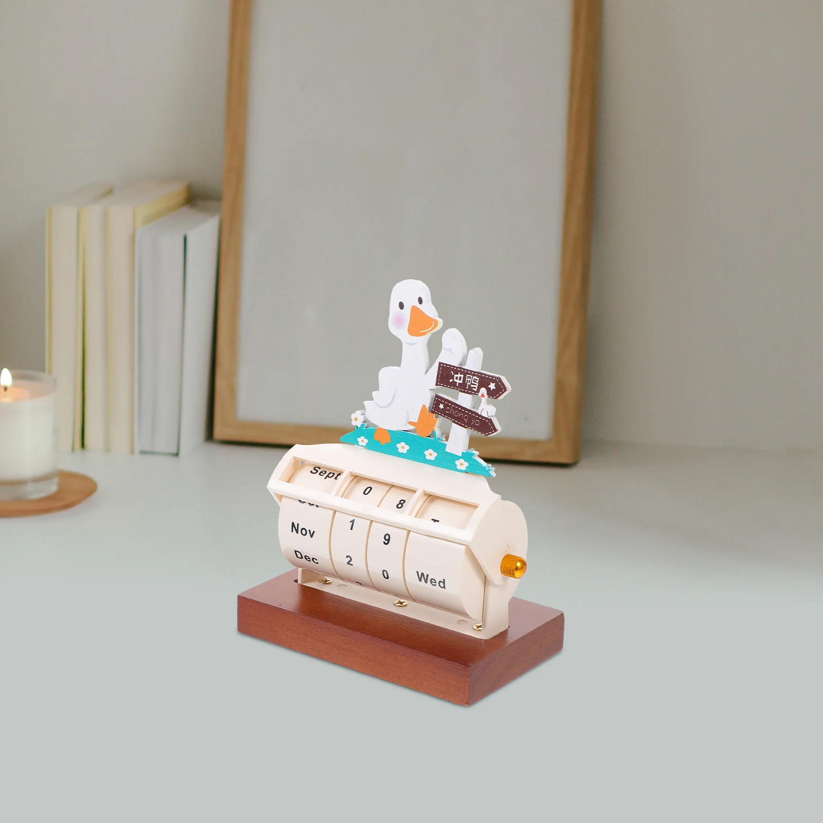Perpetual Calendar Office Standing Decor Tabletop Daily Use Wood Decorate Decorative Block Desktop
Perpetual Calendar Office Standing Decor Tabletop Daily Use Wood Decorate Decorative Block Desktop