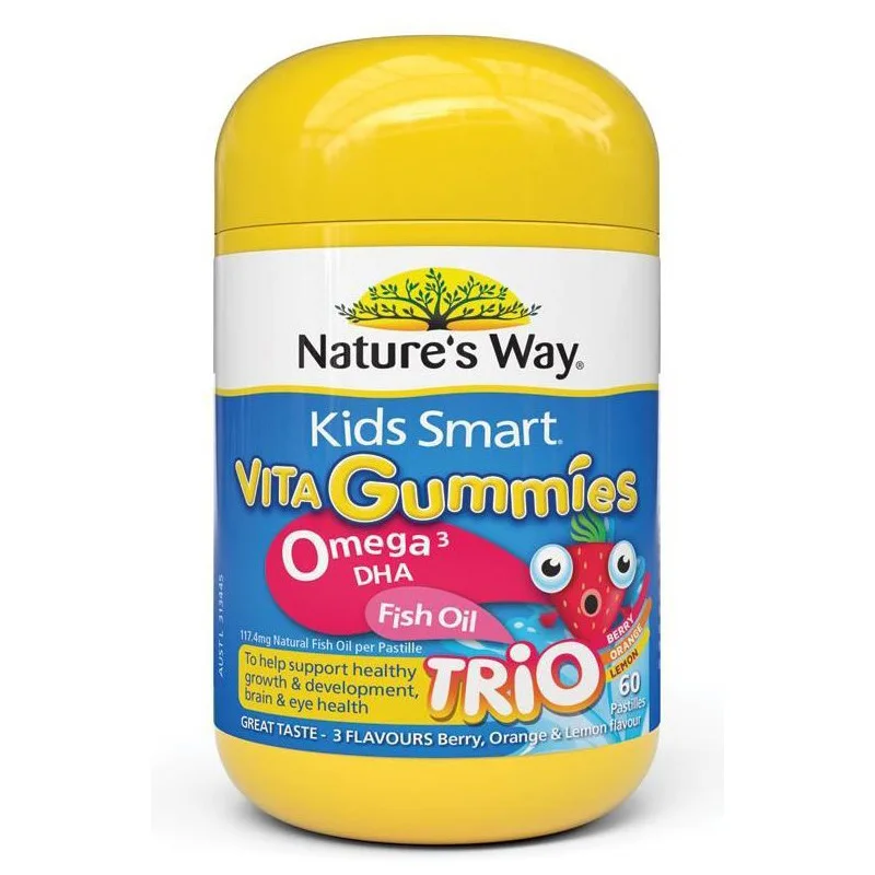 Australia Natue's Way Jia Simin Transparent Fish Oil Fudge 60 Vitamins Brain Development Omega
Australia Natue's Way Jia Simin Transparent Fish Oil Fudge 60 Vitamins Brain Development Omega