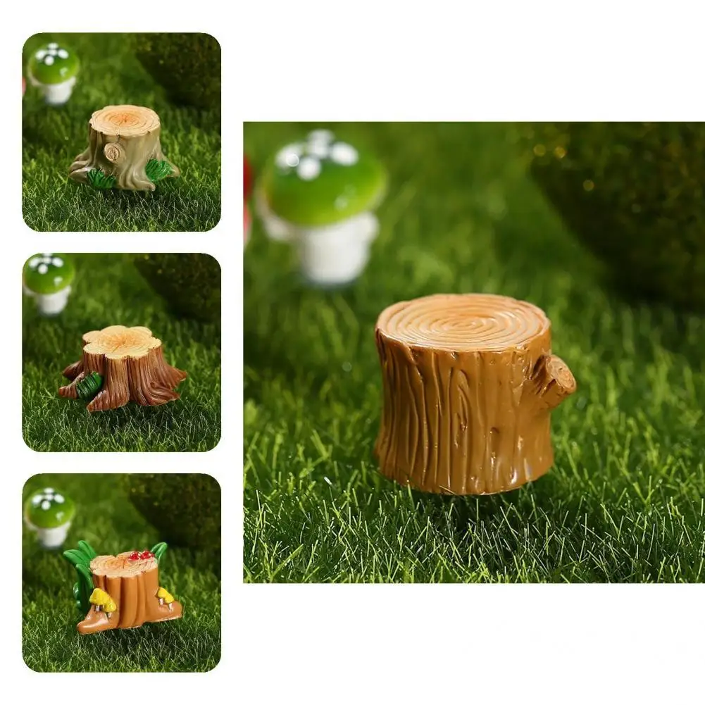 1 Set Stump Miniature Novelty Bright Color Mini Stump Figurine Mini Stump Figurine
1 Set Stump Miniature Novelty Bright Color Mini Stump Figurine Mini Stump Figurine