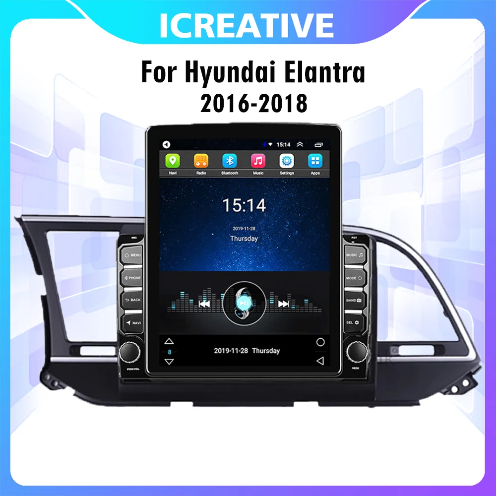 2 Din 4G Carplay Android Autoradio For Hyundai Elantra 2016-2018 9.7" Tesla Screen Car Multimedia Player GPS Navigator Stereo
2 Din 4G Carplay Android Autoradio For Hyundai Elantra 2016-2018 9.7" Tesla Screen Car Multimedia Player GPS Navigator Stereo