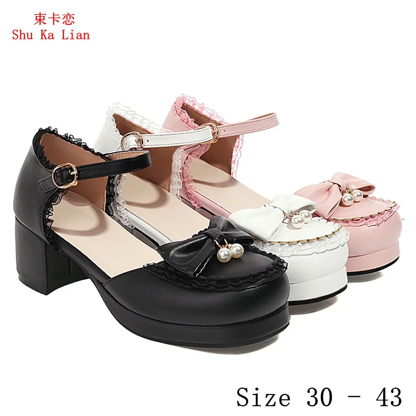 High Heels D'Orsay 5 CM Platform Pumps Women High Heel Party Shoes Mary Janes Woman Small Plus Size 30 - 43
High Heels D'Orsay 5 CM Platform Pumps Women High Heel Party Shoes Mary Janes Woman Small Plus Size 30 - 43