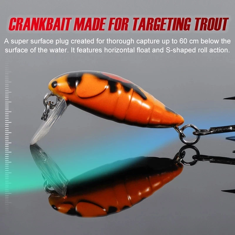 3PCS Micro Minnow Crankbaits Fishing Lures Floating Mini Wobblers for Pike Hard Bait SwimBait Striped Bass Fishing Tackle
3PCS Micro Minnow Crankbaits Fishing Lures Floating Mini Wobblers for Pike Hard Bait SwimBait Striped Bass Fishing Tackle