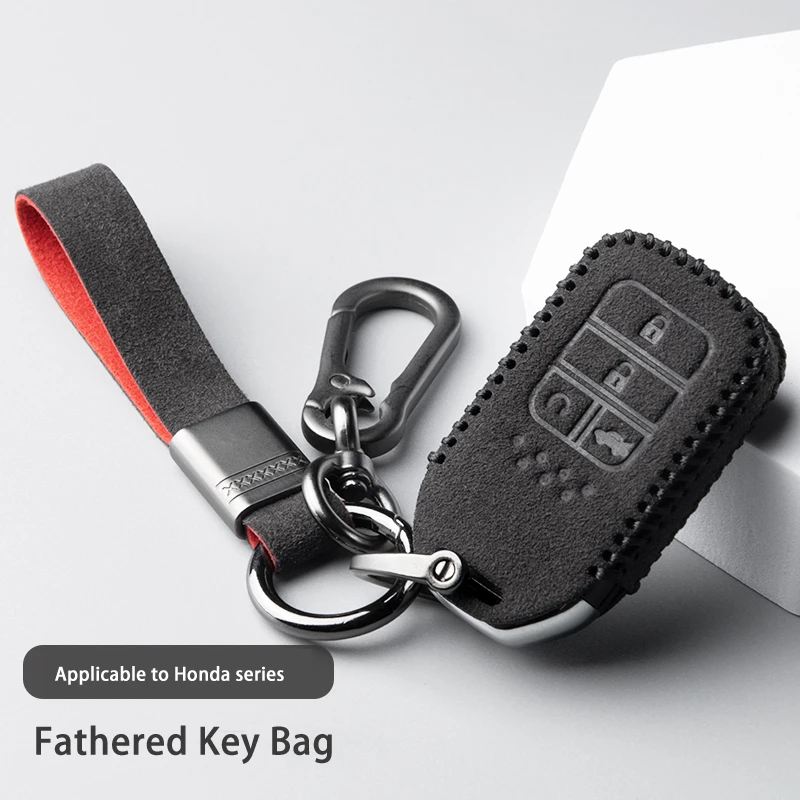 Alcantara Suede For Honda Civic Accord 7th 8th Gen Jazz Fit PCX CR-V Forza Key Case Protective Cover All-inclusive Buckle
Alcantara Suede For Honda Civic Accord 7th 8th Gen Jazz Fit PCX CR-V Forza Key Case Protective Cover All-inclusive Buckle