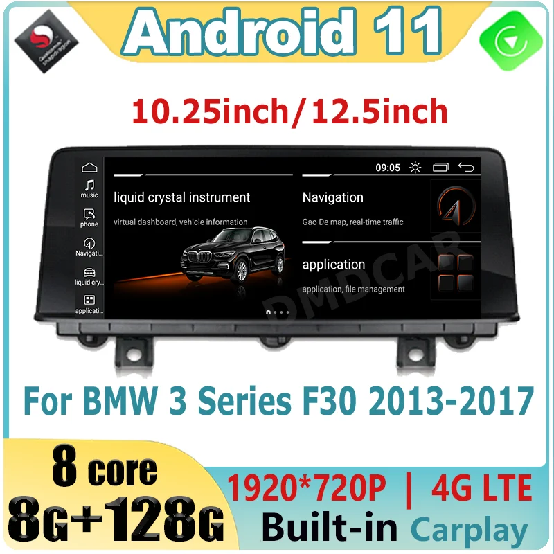 Navigation Screen For BMW F30 F31 F34 F32 F33 F36 NTB EVO CarPlay Android 11 Qualcomm Radio Stereo Car GPS Multimedia Player
Navigation Screen For BMW F30 F31 F34 F32 F33 F36 NTB EVO CarPlay Android 11 Qualcomm Radio Stereo Car GPS Multimedia Player