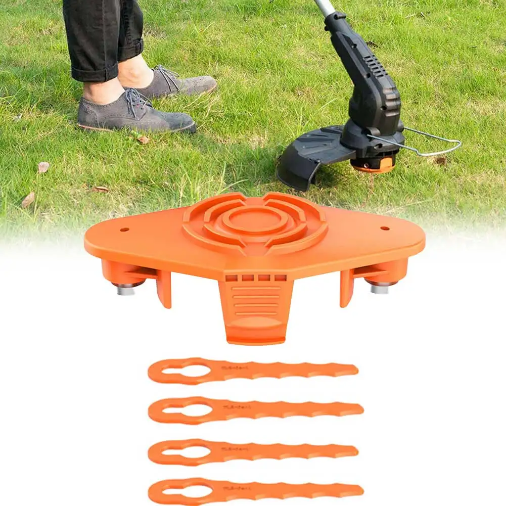 5Pcs/Set Plastic Cutter Head Trimmer Blade For WG150 WG151 WG180 WG157 Lawn Mower Brush Cutter Strimmer Spare Parts
5Pcs/Set Plastic Cutter Head Trimmer Blade For WG150 WG151 WG180 WG157 Lawn Mower Brush Cutter Strimmer Spare Parts