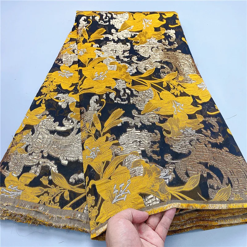 Latest Jacquard Lace Fabric Unique African Gilding Lace Fabric Gold Brocade Bridal Material For Nigerian Wedding Party K072206
Latest Jacquard Lace Fabric Unique African Gilding Lace Fabric Gold Brocade Bridal Material For Nigerian Wedding Party K072206