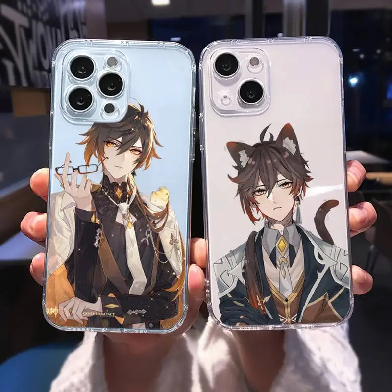 Zhongli Genshin Impact Phone Case Transparent soft For iphone 12 11 13 7 8 6 s plus x xs xr pro max mini
Zhongli Genshin Impact Phone Case Transparent soft For iphone 12 11 13 7 8 6 s plus x xs xr pro max mini