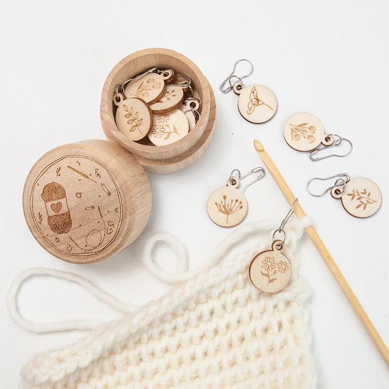8pcs/set Round Wood Knitting Stitch Markers Cartoon Cute Wooden Locking Latch Knitting Tools Needle Clip Hook Sewing Tool
8pcs/set Round Wood Knitting Stitch Markers Cartoon Cute Wooden Locking Latch Knitting Tools Needle Clip Hook Sewing Tool