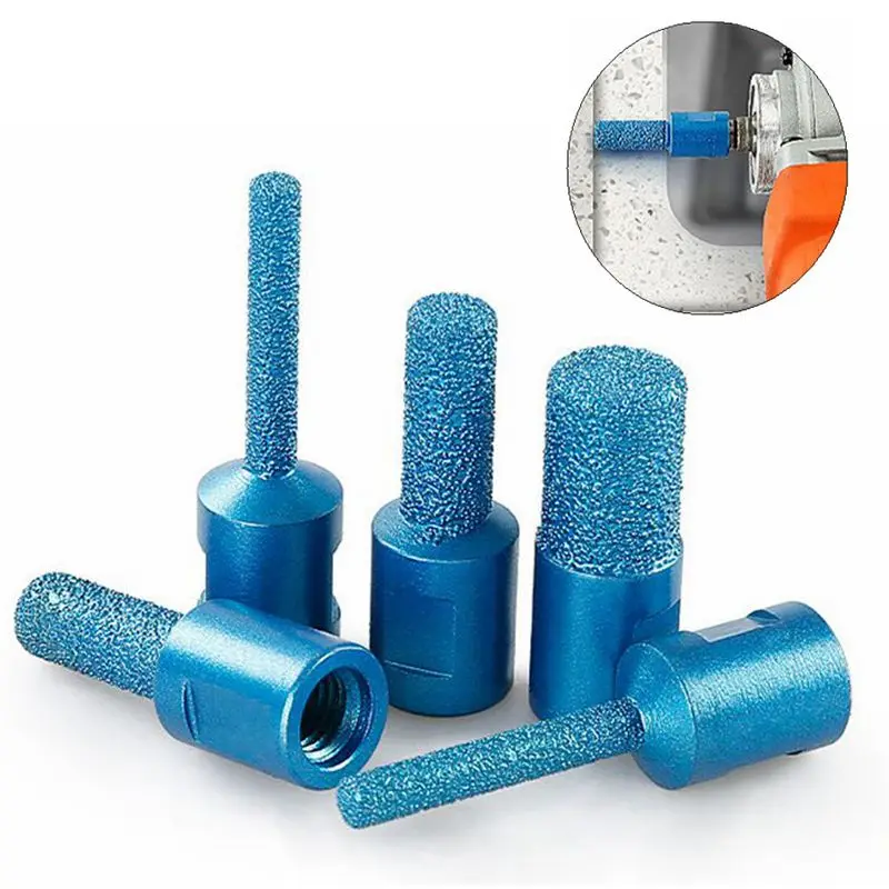 M10 Vacuum Brazed Diamond Stone Core Drill Bit Angle Grinder Milling Cutter For Ceramic Tile Granite Marble Milling Cutting Tool
M10 Vacuum Brazed Diamond Stone Core Drill Bit Angle Grinder Milling Cutter For Ceramic Tile Granite Marble Milling Cutting Tool