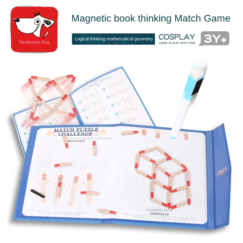 

Bookshelf Matching Game Children's Mathematics Education Teaching Aids Logical Thinking Magnetic Kindergarten Interactive Toys