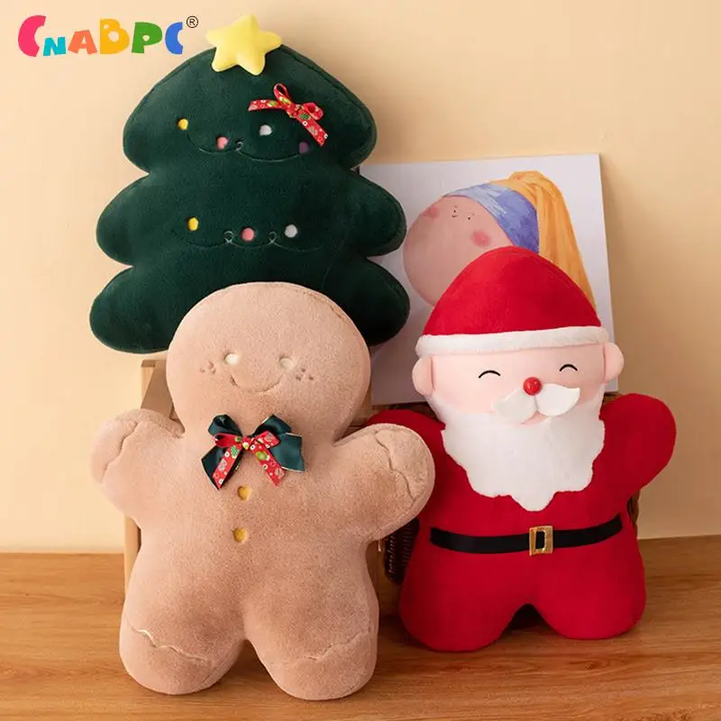 1pcs 45CM Cute Christmas Gingerbread Man Pillow Soft Plush Santa Doll For Xmas Home Party Decoration Gifts
1pcs 45CM Cute Christmas Gingerbread Man Pillow Soft Plush Santa Doll For Xmas Home Party Decoration Gifts