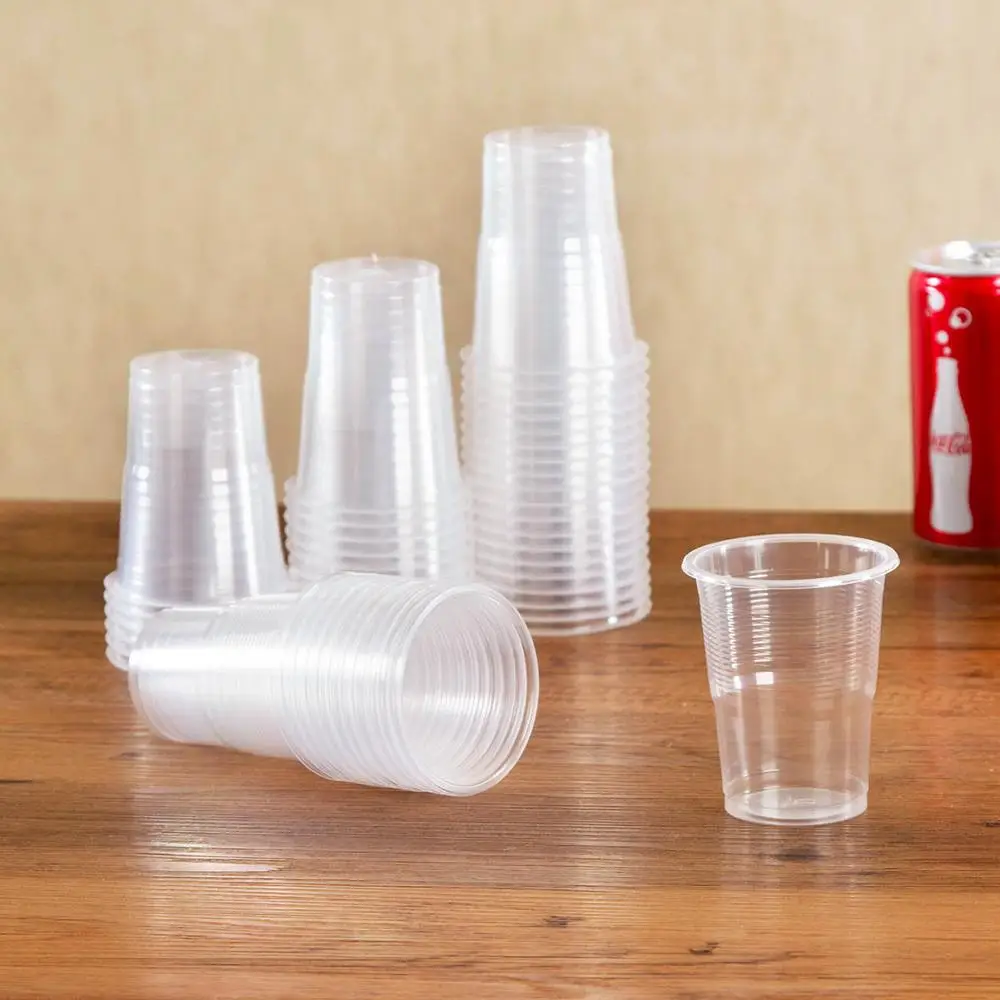 50Pcs Clear Plastic Disposable Cups Party Shot Glasses Tumblers Wine Tea Coffee Cup Jelly Ice Cream Cups Birthday Ice Cream Cup
50Pcs Clear Plastic Disposable Cups Party Shot Glasses Tumblers Wine Tea Coffee Cup Jelly Ice Cream Cups Birthday Ice Cream Cup