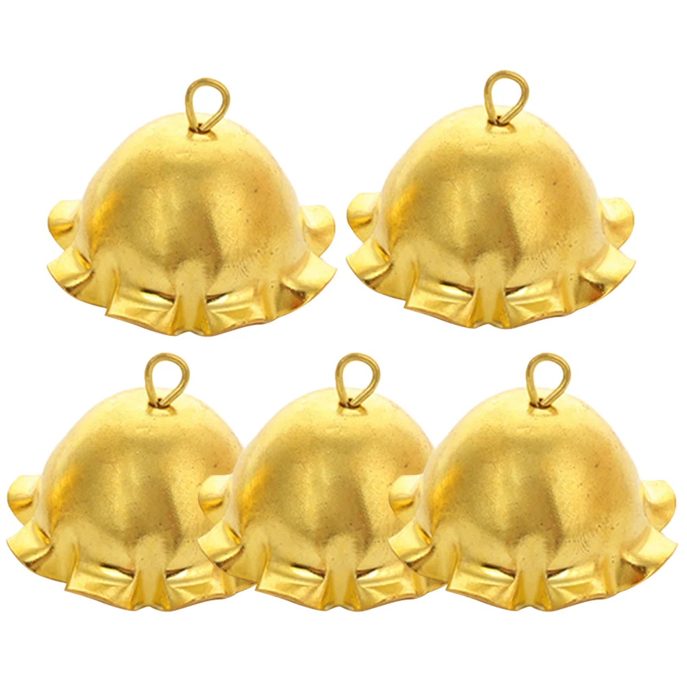5 Pcs DIY Bell Hanging Pendant Christmas Ornament Classical Retro Wind Chime Exquisite Decor Copper Brass
5 Pcs DIY Bell Hanging Pendant Christmas Ornament Classical Retro Wind Chime Exquisite Decor Copper Brass