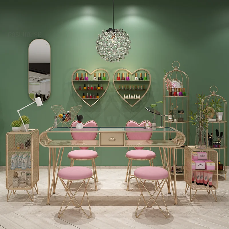 Modern Manicure Table and Chair Set Light Luxury Beauty Salon Furniture Professional Nail Tables Single Double Manicure Tables
Modern Manicure Table and Chair Set Light Luxury Beauty Salon Furniture Professional Nail Tables Single Double Manicure Tables