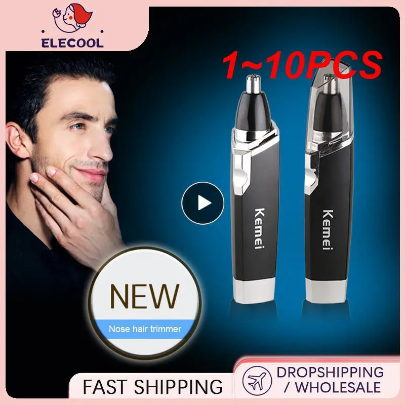 1~10PCS Kemei Nose Hair Trimmer Nasal Wool Implement Nose Hair Cut Washed Trimmer Clipper And Hair Razor Epilator Remover
1~10PCS Kemei Nose Hair Trimmer Nasal Wool Implement Nose Hair Cut Washed Trimmer Clipper And Hair Razor Epilator Remover