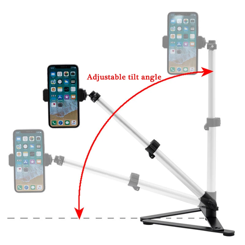 Photography Adjustable Horizontal Table Stand Set Tripod Top Mini Monopod Phone Clip For Gopro Insta Smartphone Live Streaming
Photography Adjustable Horizontal Table Stand Set Tripod Top Mini Monopod Phone Clip For Gopro Insta Smartphone Live Streaming