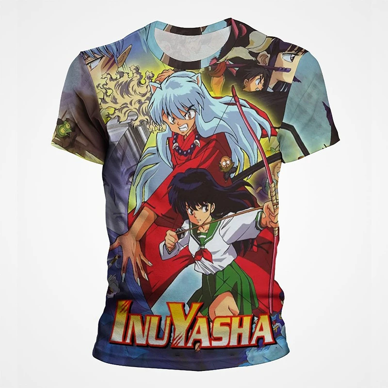 Inuyasha Anime 3D Print Cartoon Funny Printed T shirt Men Women Children Fashion Streetwear Boy Girl Kids Kawaii T-shirt Tops
Inuyasha Anime 3D Print Cartoon Funny Printed T shirt Men Women Children Fashion Streetwear Boy Girl Kids Kawaii T-shirt Tops