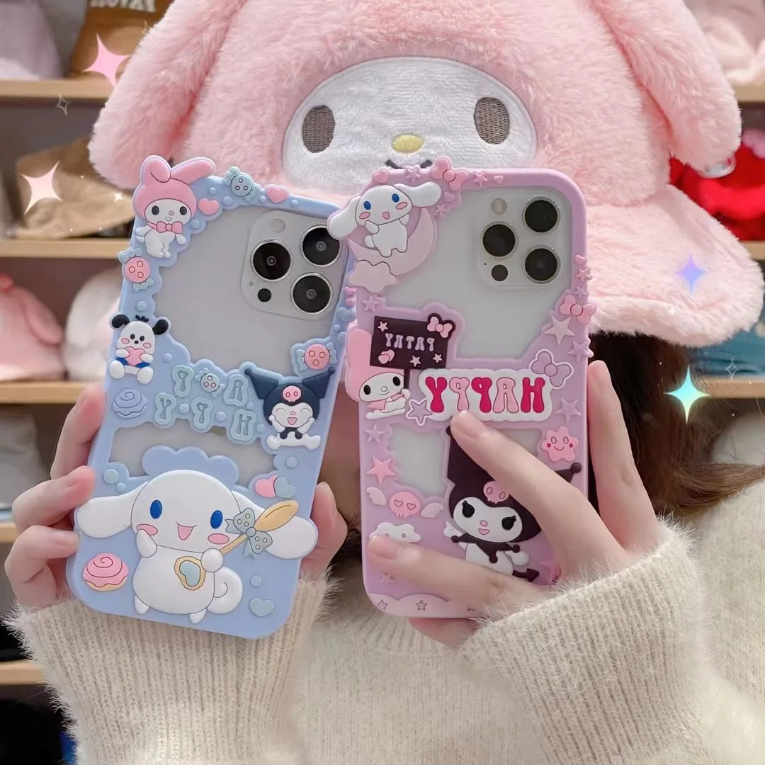 Sanrio mymelody Cinnamoroll cutout design Phone Cases For iPhone 14 13 12 11 Pro Max Mini XR XS MAX 8 X 7 Back Cover
Sanrio mymelody Cinnamoroll cutout design Phone Cases For iPhone 14 13 12 11 Pro Max Mini XR XS MAX 8 X 7 Back Cover