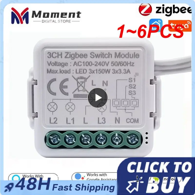 Модуль переключателя Tuya Smart ZigBee 3,0, 1-6 шт., 10 А, умный дом, «сделай сам», выключатель 1, 2, 3, 4 клавиши, поддержка 2-стороннего управления, работает с Alexa
Модуль переключателя Tuya Smart ZigBee 3,0, 1-6 шт., 10 А, умный дом, «сделай сам», выключатель 1, 2, 3, 4 клавиши, поддержка 2-стороннего управления, работает с Alexa