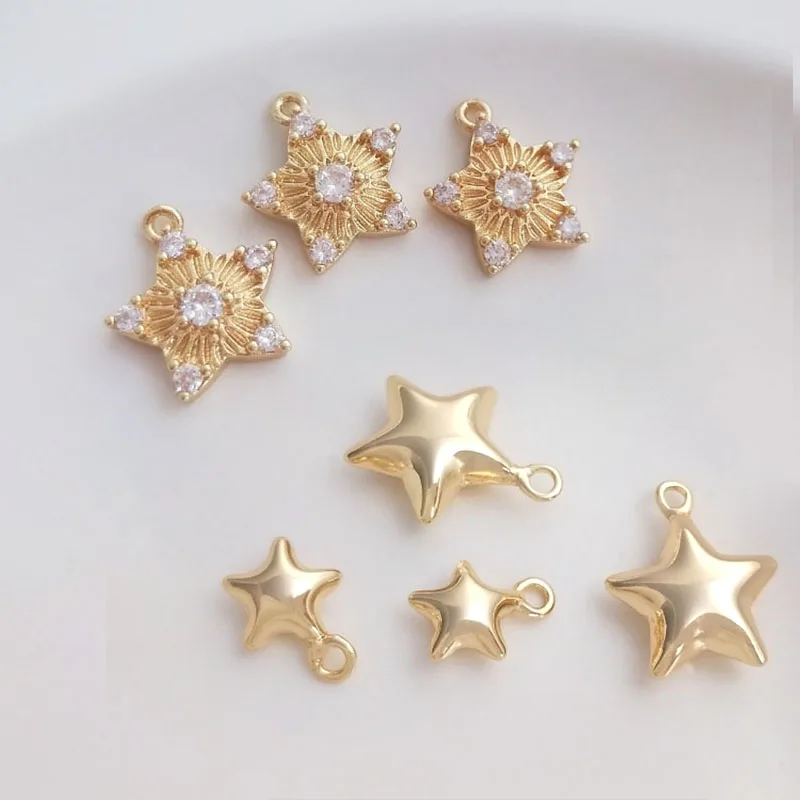 1Pcs Bright 3D Pentagram Pendant Necklace Statement Jewelry Creative Charm Fashion Women Jewelry Bracelet Making Accessories
1Pcs Bright 3D Pentagram Pendant Necklace Statement Jewelry Creative Charm Fashion Women Jewelry Bracelet Making Accessories