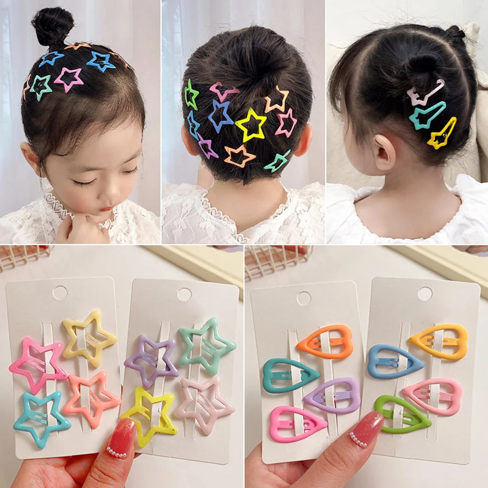 6/8pcs Snap Hair Clips For Girls Clip Pins BB Hairpins Color Metal Barrettes For Baby Children Women Girls Styling Accessories
6/8pcs Snap Hair Clips For Girls Clip Pins BB Hairpins Color Metal Barrettes For Baby Children Women Girls Styling Accessories