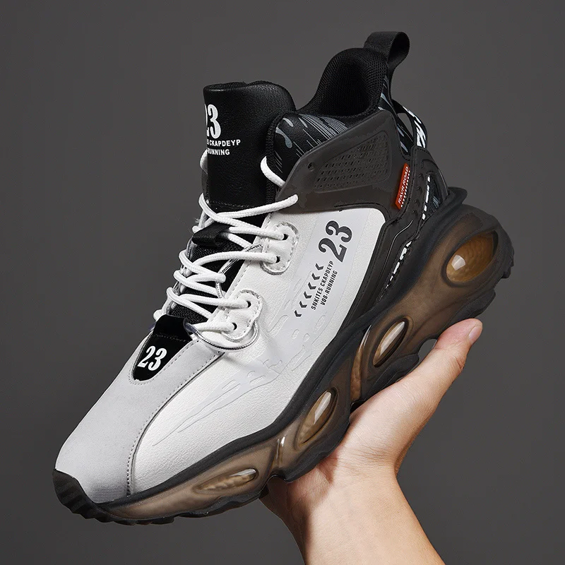 New Clunky Sneakers Men Basketball Shoes Fashion Thick Bottom Non-slip Warm Winter Men's Boots Ankle Snow Male Sports
New Clunky Sneakers Men Basketball Shoes Fashion Thick Bottom Non-slip Warm Winter Men's Boots Ankle Snow Male Sports