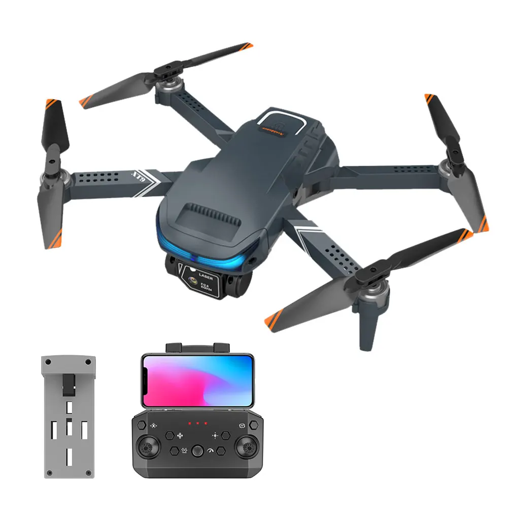 

XT9 4 Channels Obstacle Avoidance 4K HD Dual Camera Foldable RC Drone Helicopter 2.4GHz WiFi FPV Altitude Hold Quadcopter Toys