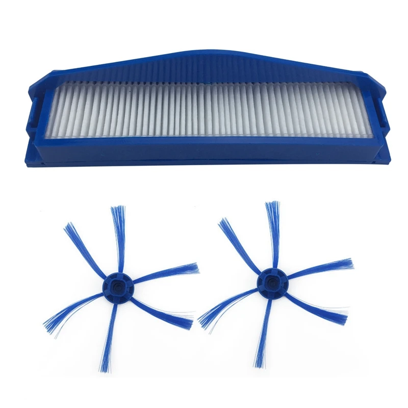 2Pcs 6-Armed Sweeping Robot Side Brushes & 1Pcs Hepa Filter Replacement For FC8007 FC8792 FC8794 FC8796
2Pcs 6-Armed Sweeping Robot Side Brushes & 1Pcs Hepa Filter Replacement For FC8007 FC8792 FC8794 FC8796