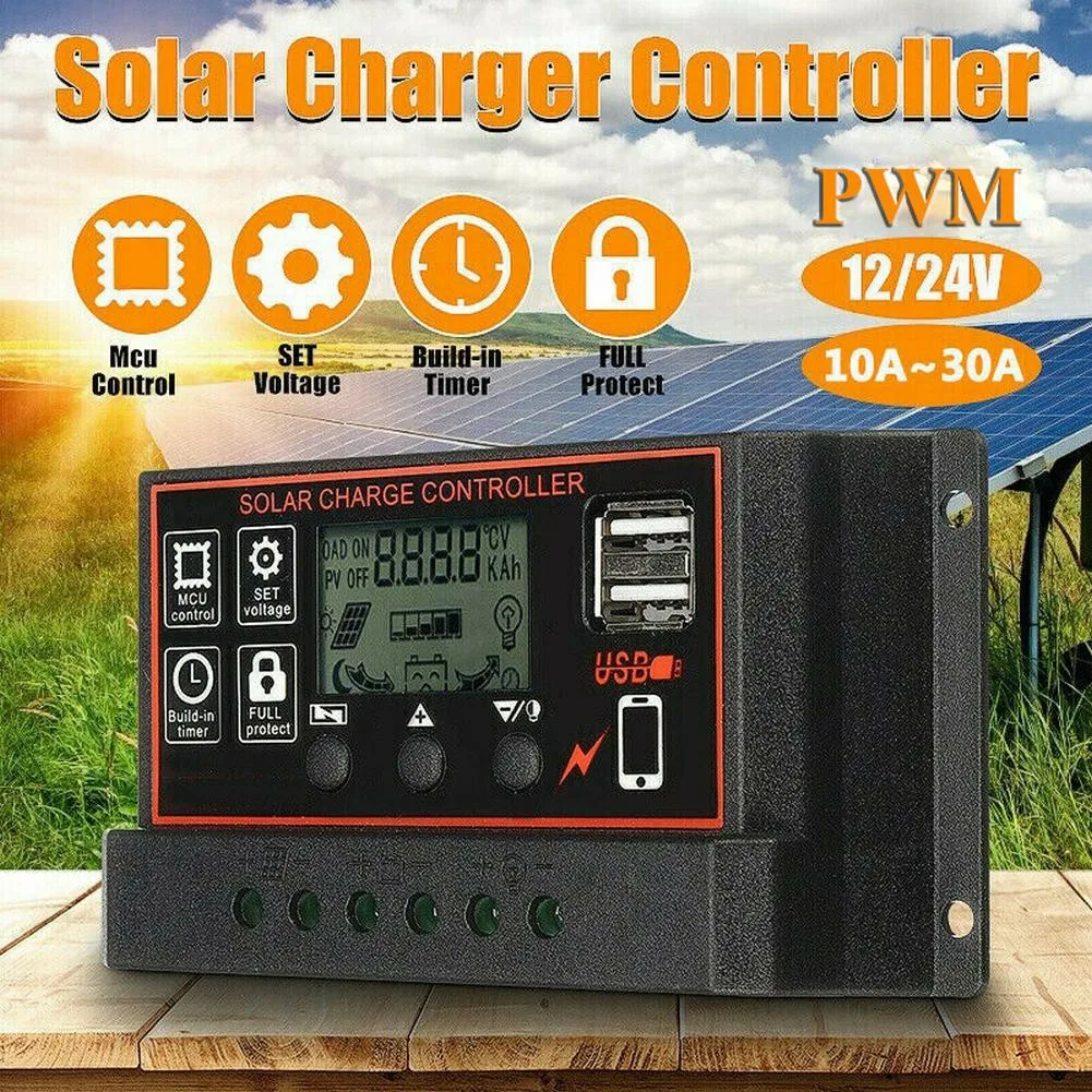 12/24V Solar Laderegler MPPT Solarregler Controller Panel Mit USB Regulator Battery Charge Controller LCD Screen Solar Controlle
12/24V Solar Laderegler MPPT Solarregler Controller Panel Mit USB Regulator Battery Charge Controller LCD Screen Solar Controlle