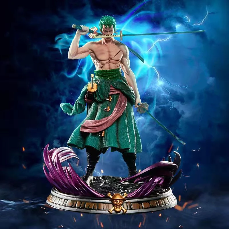 GK One Piece Anime Figure Fantasy Roronoa Zoro Three Swords Flow Zoro Action Figure Home Decor Collection Ornaments Model Gift
GK One Piece Anime Figure Fantasy Roronoa Zoro Three Swords Flow Zoro Action Figure Home Decor Collection Ornaments Model Gift