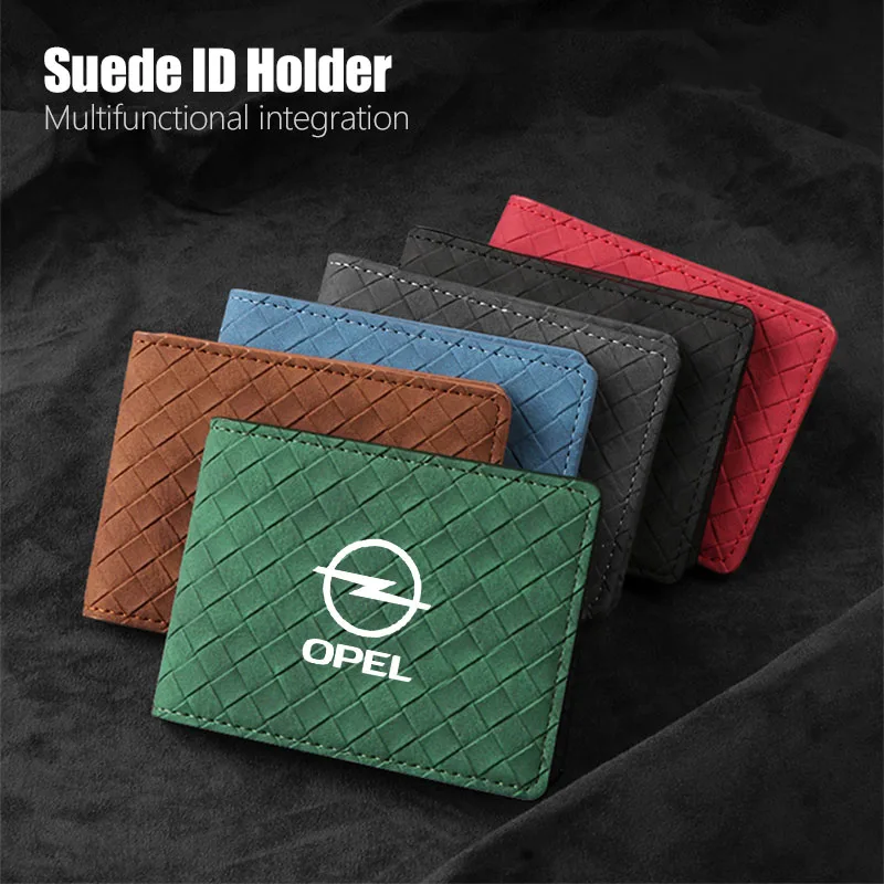 

Ultra-thin Car Drivers license Bank Card Storage Card Cover For Opel Antara Astra J G H Insignia Vectra C Zafira Signum Corsa DX