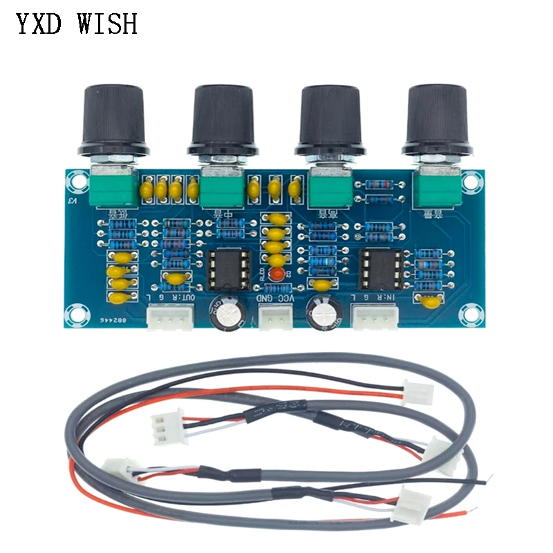 XH-A901 тональная плата, предусилитель, предусилитель с регулировкой громкости высоких частот, контроллер тона предварительного усилителя для платы усилителя NE5532
XH-A901 тональная плата, предусилитель, предусилитель с регулировкой громкости высоких частот, контроллер тона предварительного усилителя для платы усилителя NE5532