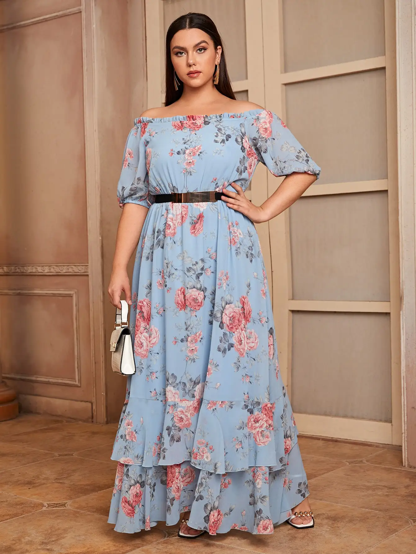 TOLEEN Summer Women Elegant Plus Size Oversized Maxi Dresses 2022 Large Off Shoulder Floral Long Evening Party Festival Clothing
TOLEEN Summer Women Elegant Plus Size Oversized Maxi Dresses 2022 Large Off Shoulder Floral Long Evening Party Festival Clothing