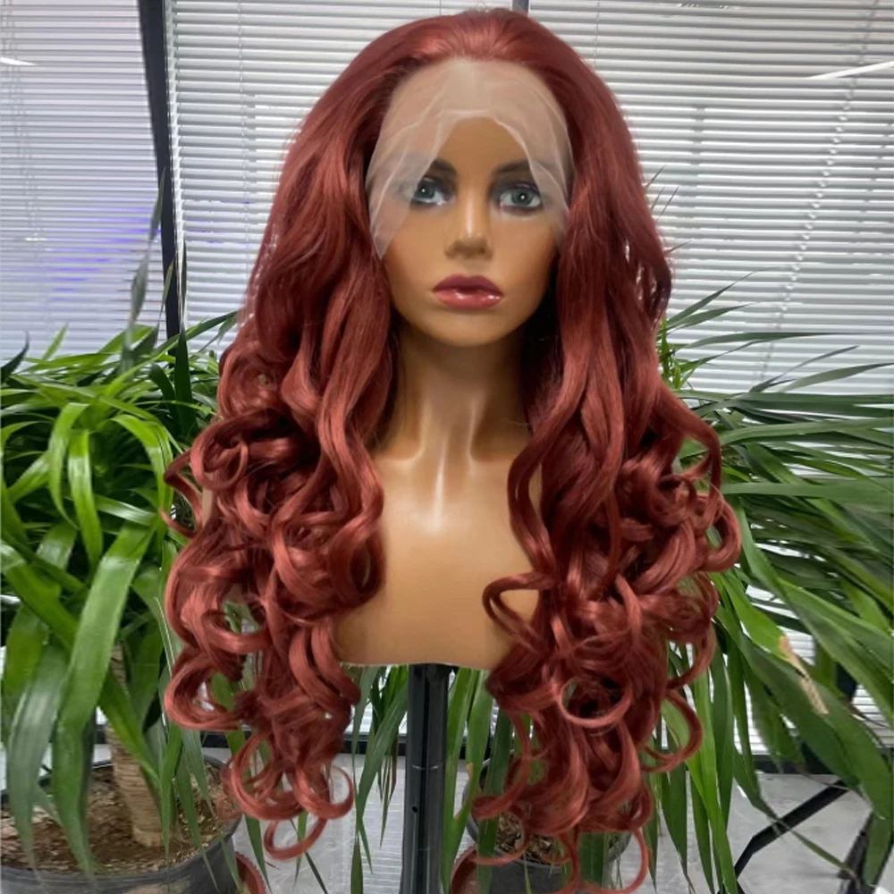 Long Wave Synthetic Lace Front Natural Hairline Wigs for Women Lace Frontal Hair Cosplay Daily Wear Heat Resistant Fiber
Long Wave Synthetic Lace Front Natural Hairline Wigs for Women Lace Frontal Hair Cosplay Daily Wear Heat Resistant Fiber