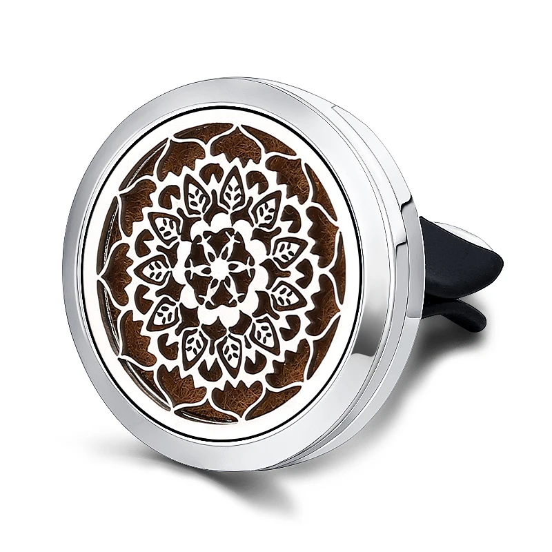 Refillable Car Air Freshener Smell Perfume Diffuser Clip Auto Vent Essential Oil Stainless Steel Locket Interior Accessories
Refillable Car Air Freshener Smell Perfume Diffuser Clip Auto Vent Essential Oil Stainless Steel Locket Interior Accessories