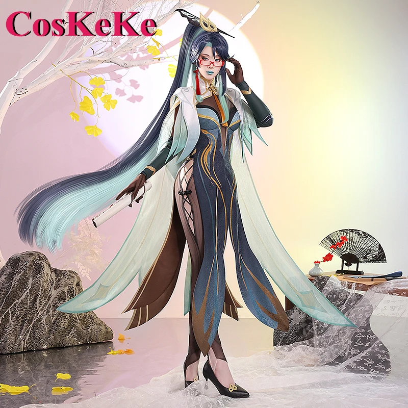 CosKeKe Cloud Retainer Cosplay Anime Game Genshin Impact Costume Sweet Elegant Uniform Dress Women Party Role Play Clothing S-XL
CosKeKe Cloud Retainer Cosplay Anime Game Genshin Impact Costume Sweet Elegant Uniform Dress Women Party Role Play Clothing S-XL