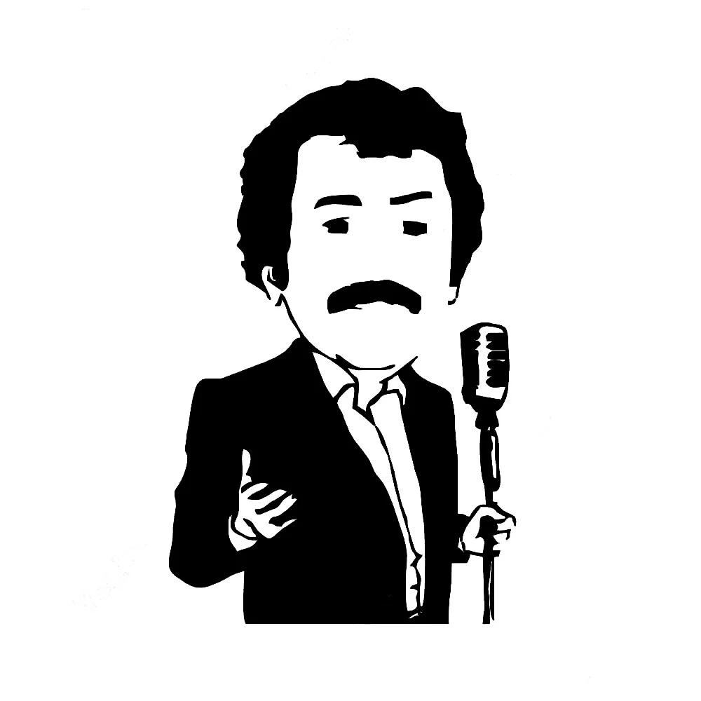 Muslum Gürses In Hand Microphone With Sticker Adhesive 
Muslum Gürses In Hand Microphone With Sticker Adhesive