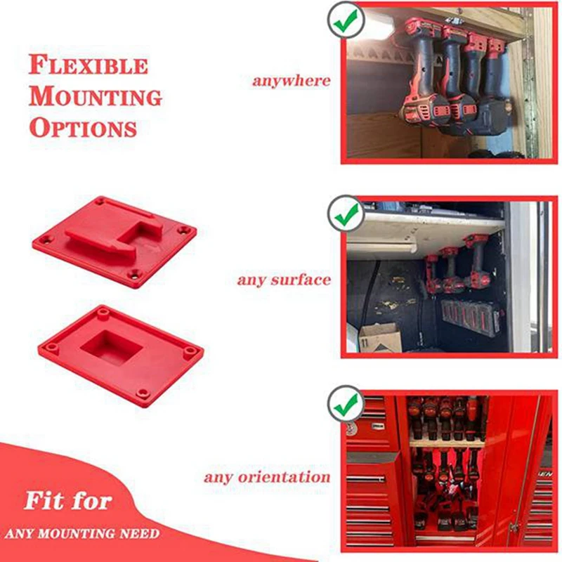 Tool Holders Battery Holders Mount For MK M18 18V Battery Drill Tool 20Pcs Tool Holders And Battery Holders With Screws
Tool Holders Battery Holders Mount For MK M18 18V Battery Drill Tool 20Pcs Tool Holders And Battery Holders With Screws