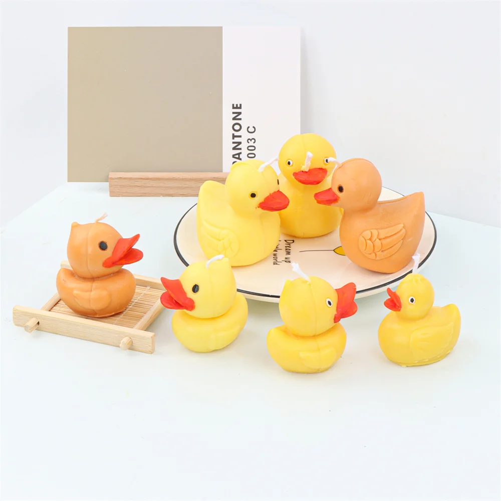 DIY Little Yellow Duck Candle Silicone Mould 3D Duck Epoxy Resin Mould Animal Candle Making Tools Soap Ice Cream Mold Handicraft
DIY Little Yellow Duck Candle Silicone Mould 3D Duck Epoxy Resin Mould Animal Candle Making Tools Soap Ice Cream Mold Handicraft