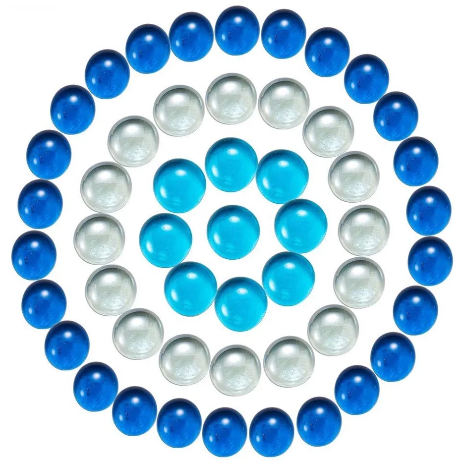 75pcs Flat Marbles Pebbles Glass Gems Transparent Ocean Deep Blue for Vase Fillers Party Table Scatter Wedding Landscaping 
75pcs Flat Marbles Pebbles Glass Gems Transparent Ocean Deep Blue for Vase Fillers Party Table Scatter Wedding Landscaping