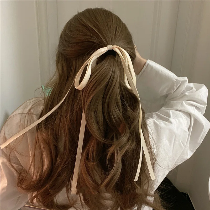 Vintage French Girls Super Fairy Ribbon Bowknot Hair Loop Long Style Small Fresh Simple Head Cord Leather Band
Vintage French Girls Super Fairy Ribbon Bowknot Hair Loop Long Style Small Fresh Simple Head Cord Leather Band