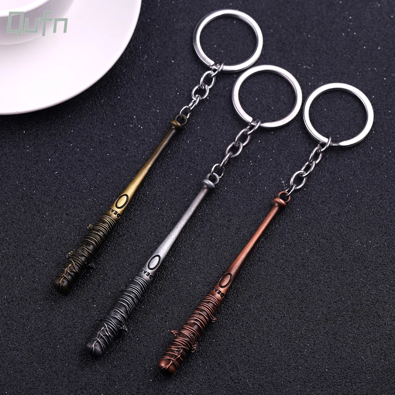 TV Series The Walking Dead Keychain Negan's Baseball Bat Keyring Men Car Women Bag Key Chain Holder Gifts for Fans Friends
TV Series The Walking Dead Keychain Negan's Baseball Bat Keyring Men Car Women Bag Key Chain Holder Gifts for Fans Friends