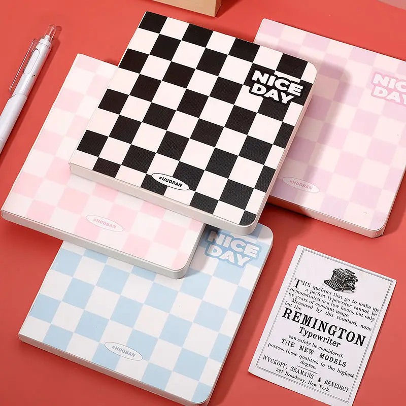 100 Sheets Checkerboard Small Square Grid Paper Notebook Binder Cute Mini Planner Notepad Journals Kawaii School Sketch Book
100 Sheets Checkerboard Small Square Grid Paper Notebook Binder Cute Mini Planner Notepad Journals Kawaii School Sketch Book