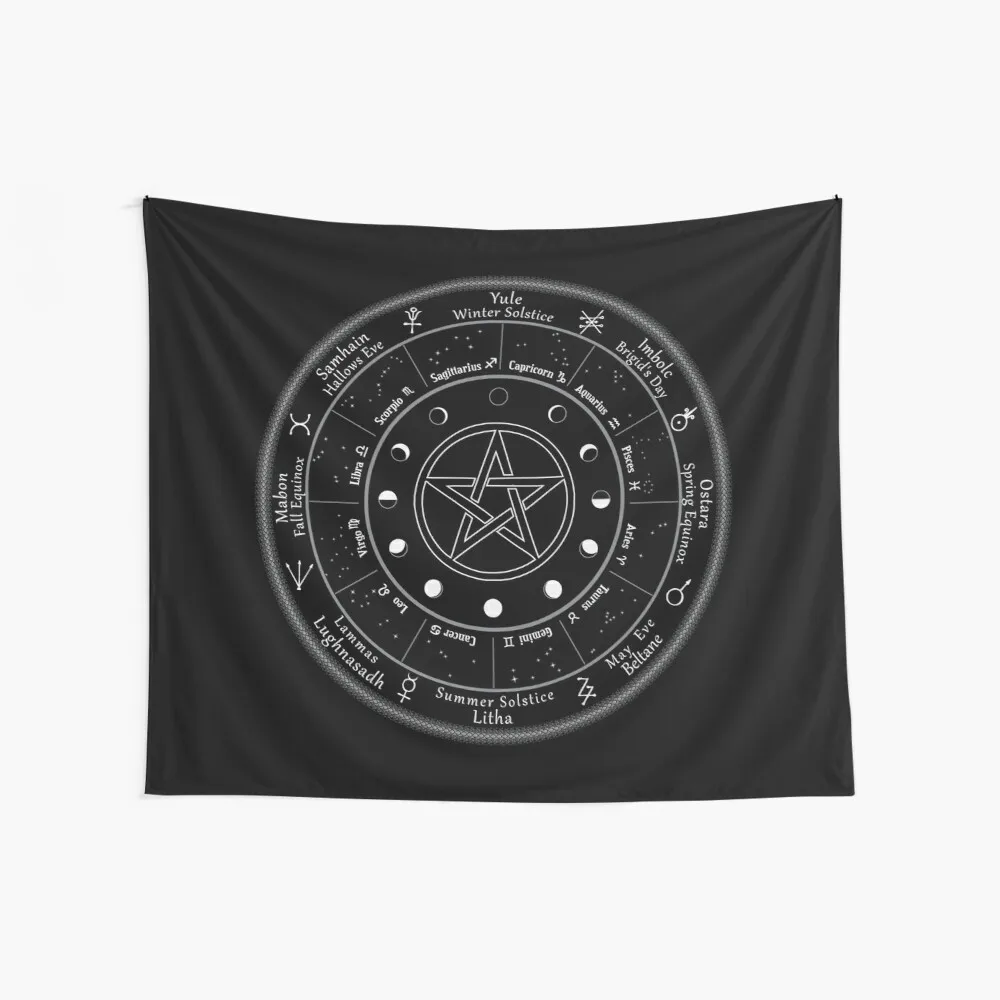 Pagan Calendar Wheel Of The Year Comfort Decor Fabric Wall Art Luxury Tapestries
Pagan Calendar Wheel Of The Year Comfort Decor Fabric Wall Art Luxury Tapestries