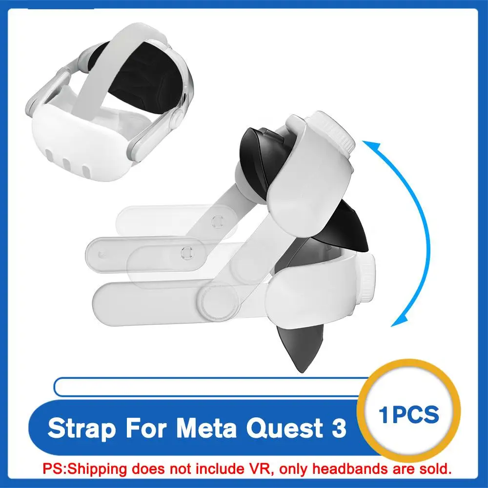 

Подходит для Oculus/Meta Quest 3-головочная машина VR все-в-одном с аксессуарами VR сменной и регулируемой головкой Wea P6J2